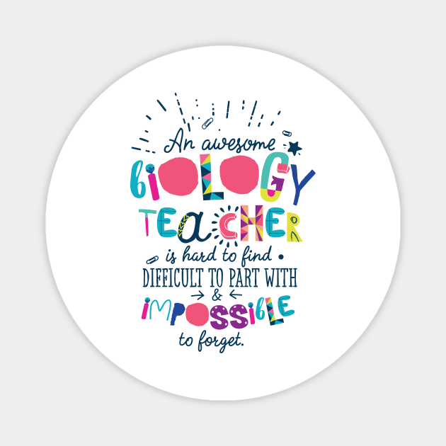 An Awesome Biology Teacher Gift Idea - Impossible to forget Magnet by BetterManufaktur